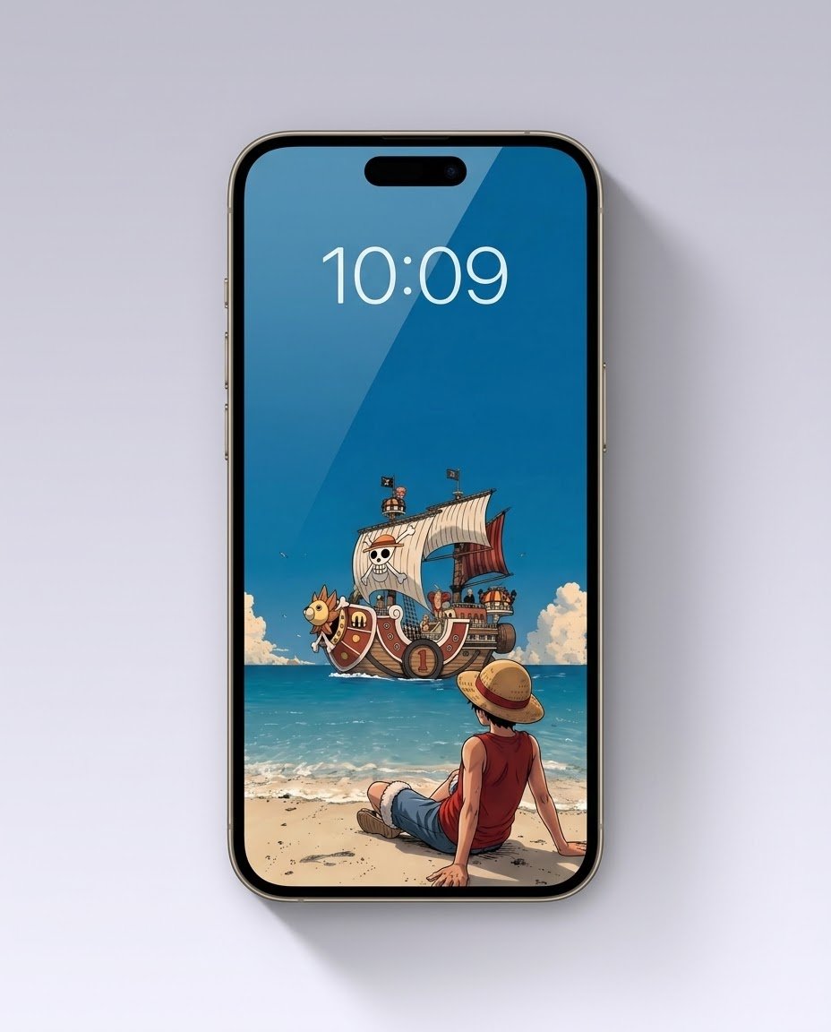 glitchyhub's tweet photo. "We are setting sail! To the New World!" 👒🚢✨
A breathtaking One Piece adventure on your phone screen! Luffy and the Thousand Sunny wait for no one. 🌊🍖
📲 Save &amp; Bookmark this post to upgrade your lock screen!
#OnePiece #ThousandSunny #PhoneWallpaper https://t.co/ibBa3Lhdi0