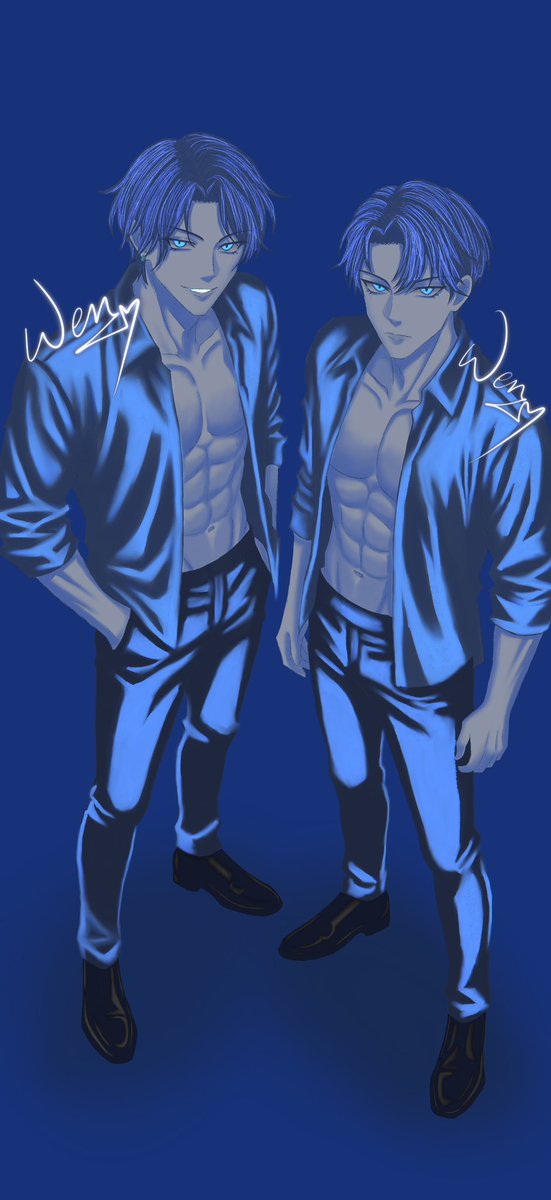 opalaeterna's tweet photo. 🛡️⚔️
Celebrating being more than halfway through my Sexy Villains series 🎉
Here’s a special edition!

#イケヴィラFA 
#ニカ
#リン https://t.co/EJ1fFyH4oO
