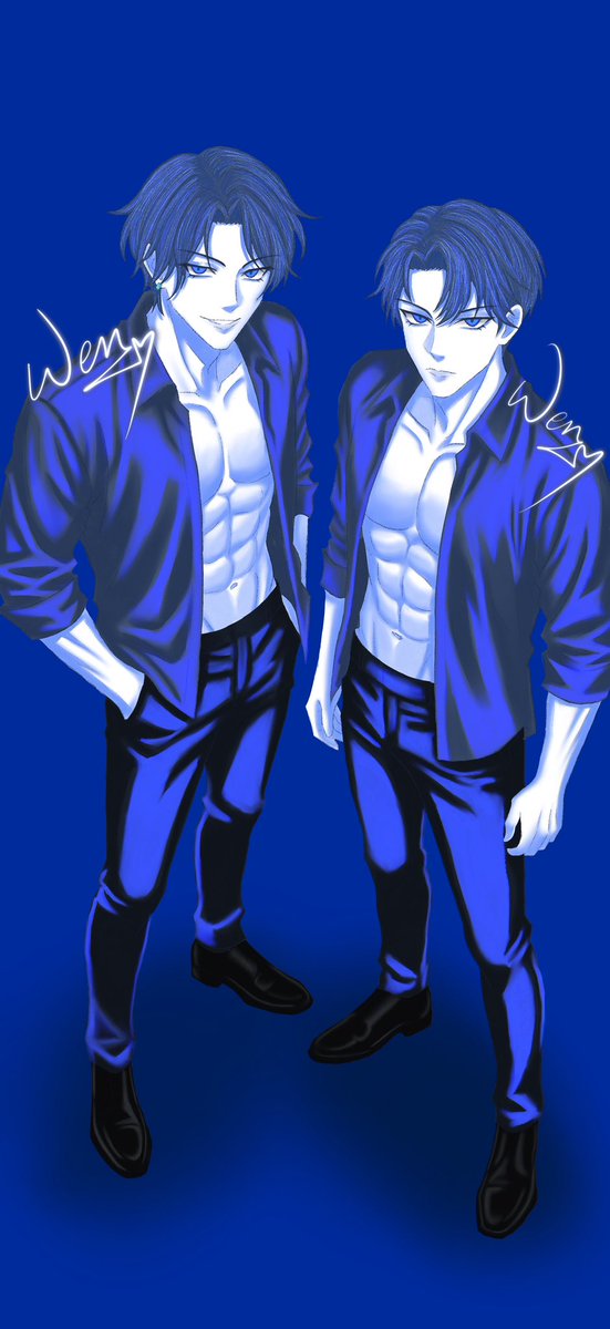 opalaeterna's tweet photo. 🛡️⚔️
Celebrating being more than halfway through my Sexy Villains series 🎉
Here’s a special edition!

#イケヴィラFA 
#ニカ
#リン https://t.co/EJ1fFyH4oO