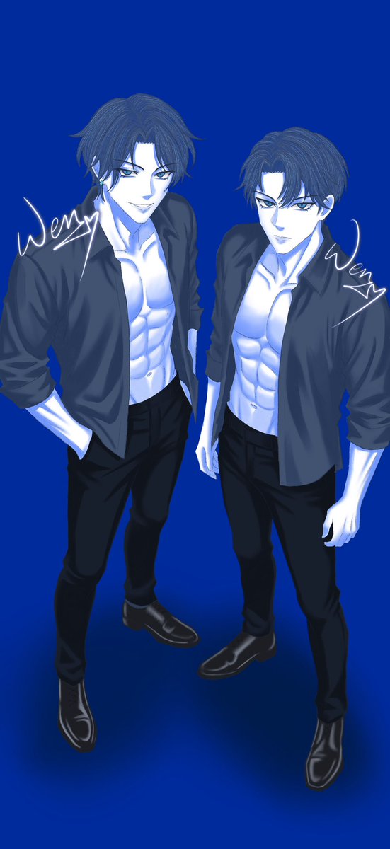 opalaeterna's tweet photo. 🛡️⚔️
Celebrating being more than halfway through my Sexy Villains series 🎉
Here’s a special edition!

#イケヴィラFA 
#ニカ
#リン https://t.co/EJ1fFyH4oO