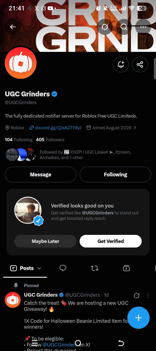 risxzyyy's tweet photo. @UGCGrinders done 😄
usr: Risky4738 https://t.co/SJCsrmaQxu