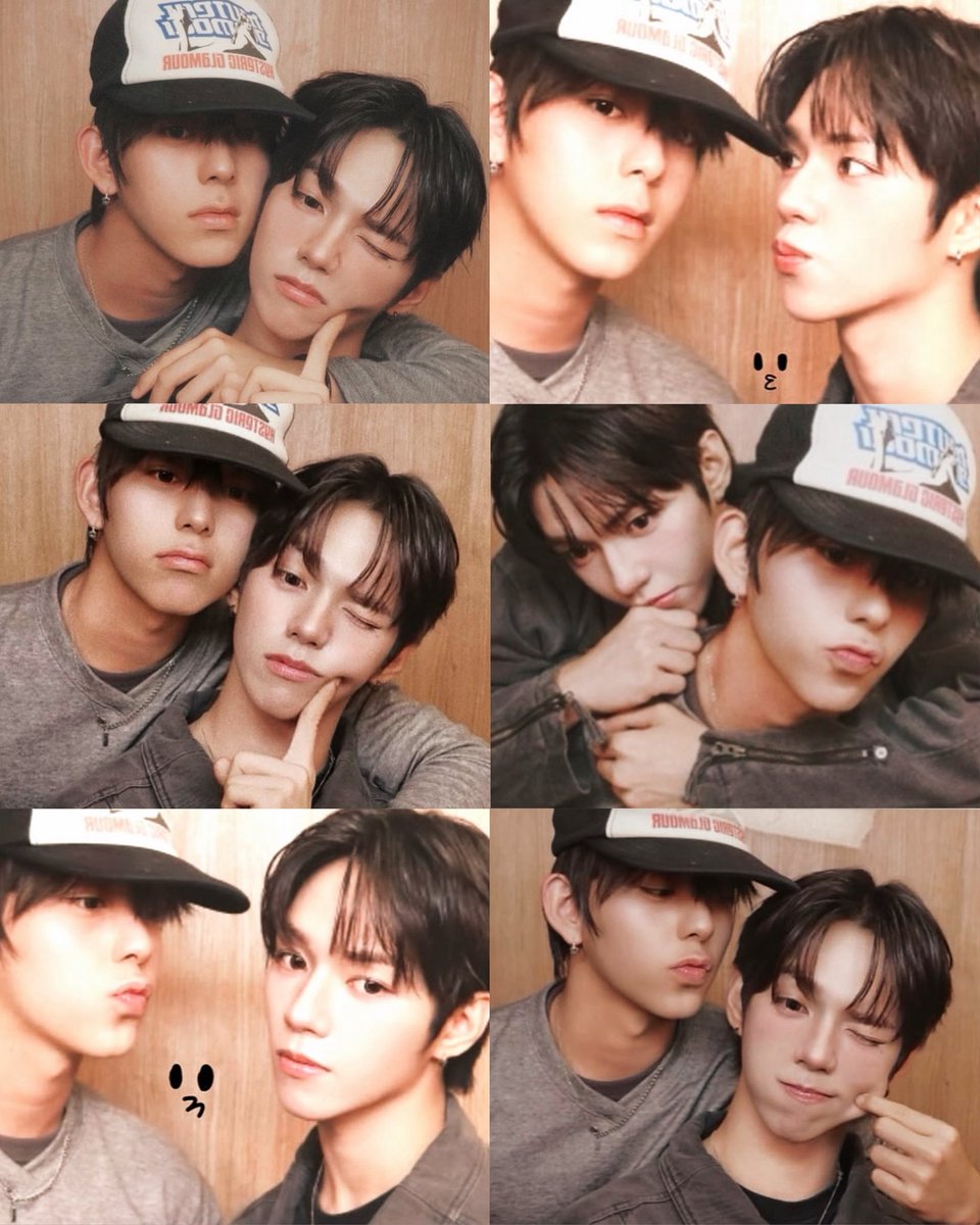 kn1ves0ut's tweet photo. chihjay dropping the most sickening couple selcas together and expects me to just sit here and act normal??? be fucking serious 😭 https://t.co/ys3BcyfiWM