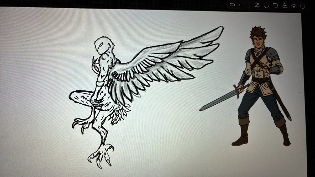 AuthorGFAllen's tweet photo. Can I convince you to buy my epic fantasy series based on my art? https://t.co/Ptl1pqP5l4