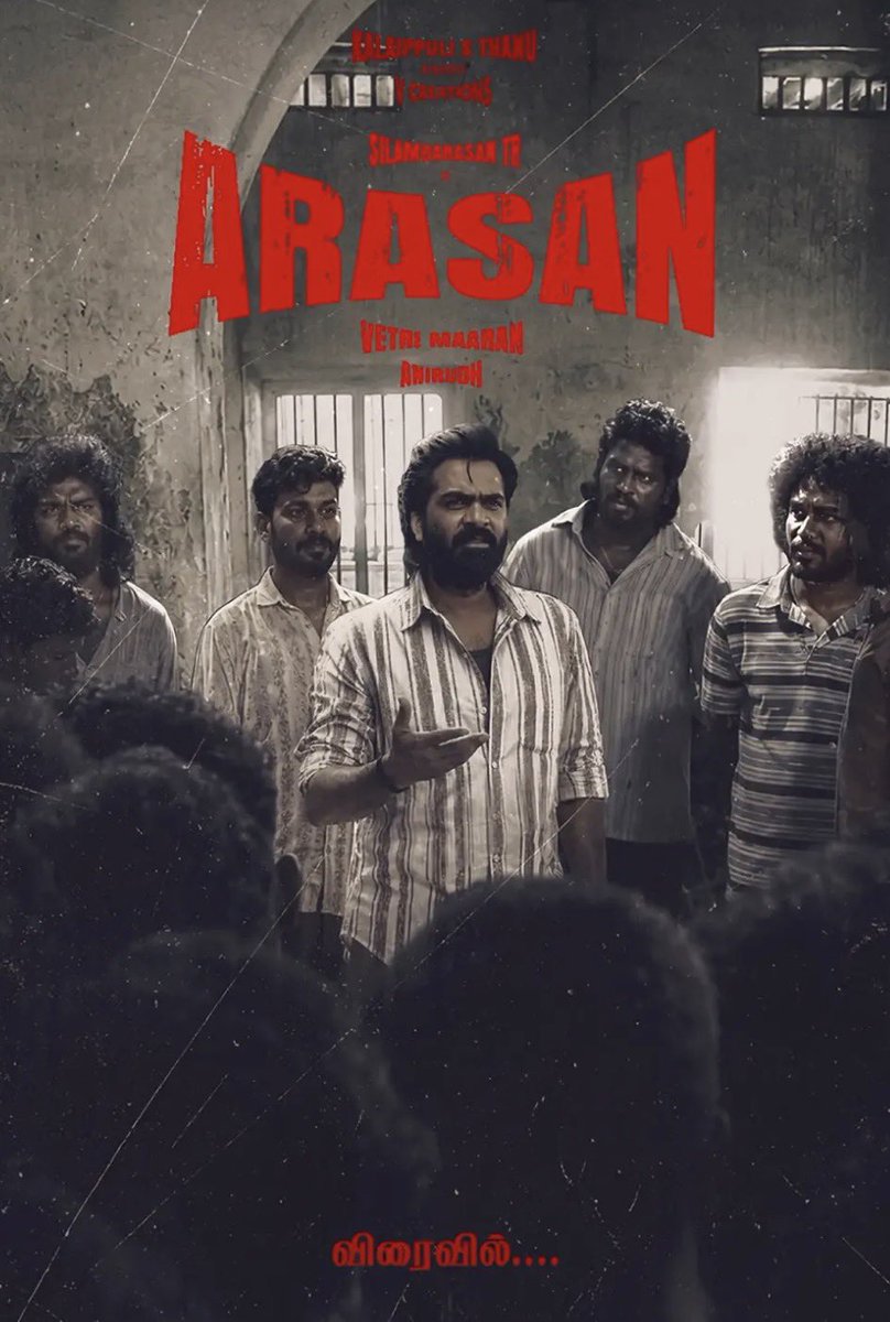 Ethiraj25's tweet photo. #Arasan - Shooting has started today, &amp; this will be a short schedule. Later, STR will be seen in an entirely different character, for which he will take time to transform himself. Meanwhile Vettri maaran will shoot the scenes of other important characters in the Film. https://t.co/IVj8oEaGQY