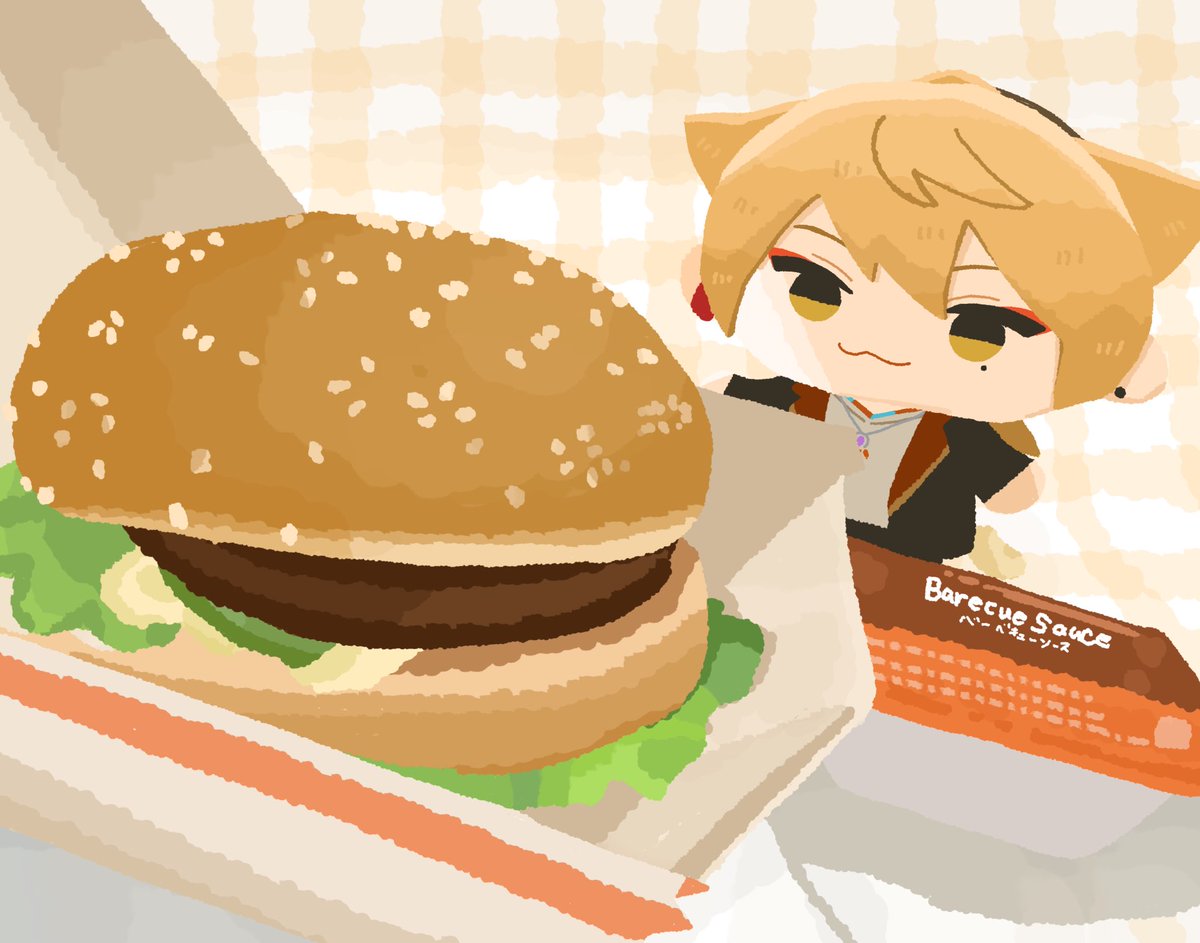 hojicha52's tweet photo. ぱぺがくさん描かせていただきました！✌️今日お誕生日めでたい🎉🍔 https://t.co/a3V6VUlfsc