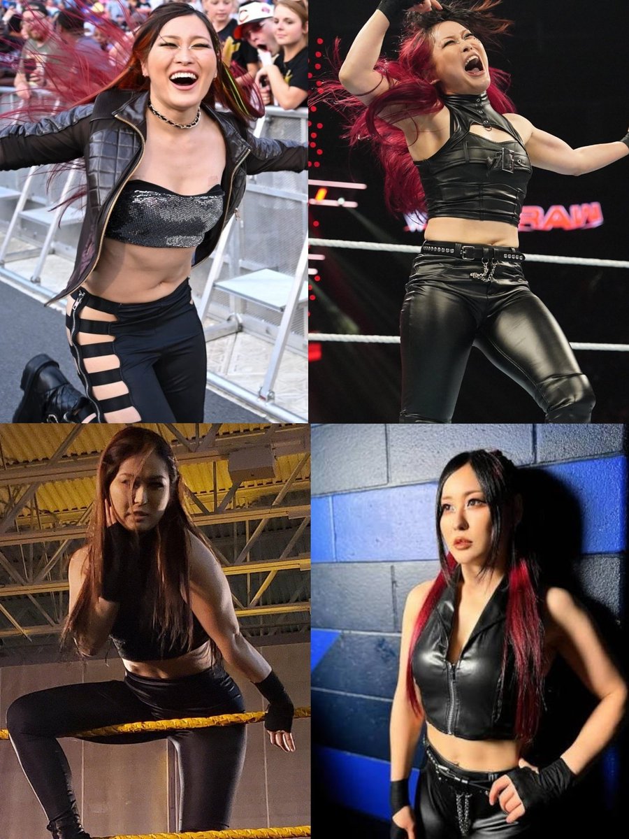 Shiny_Models's tweet photo. Iyo Sky 🖤 #wwe #leather #wweraw #wwenxt #iyosky https://t.co/3GYZ17a9vm