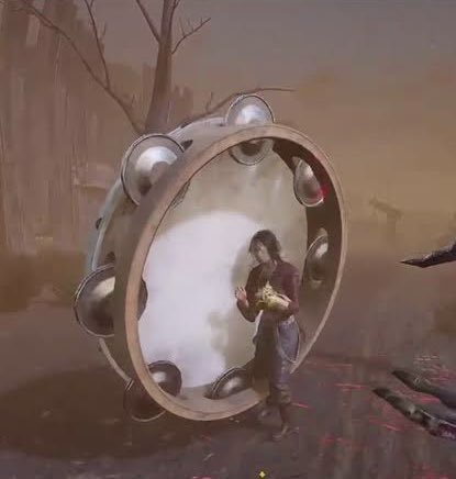Gh0stArcade's tweet photo. There’s not a day goes by where I don’t miss big tambourine 

#dbd https://t.co/QCb4XINkif