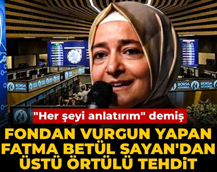 halktvcomtr's tweet photo. Fondan vurgun yapan Fatma Betül Sayan'dan üstlü örtülü tehdit

"Her şeyi anlatırım" demiş...

https://t.co/6iw8x29QPA https://t.co/U9nHQldhLZ
