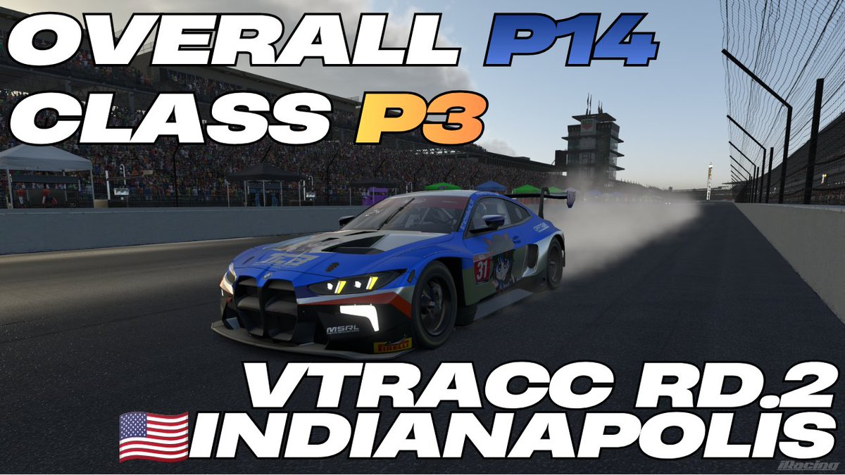 primer_icetea's tweet photo. I guess the years of driving in a rain-bound country helped!
Managed to secure P3 in AM class after a heavy crash LITERALLY during the start, causing me to pit early and starting from the back.
Road America, here we gooooooooo *in 2 weeks
#MYVT #racingvtuber https://t.co/kGE1ucMQjN