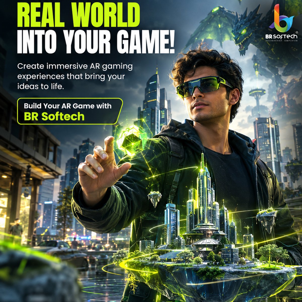 BR_Softech's tweet photo. 🎮 Turn the real world into your game!
Build immersive AR gaming experiences that blend digital gameplay with the world around you.
🚀 Bring your AR game idea to life with BR Softech.
#ARGaming #AR #GameDevelopment #Gaming #BRSoftech https://t.co/t0Wn1uQZql