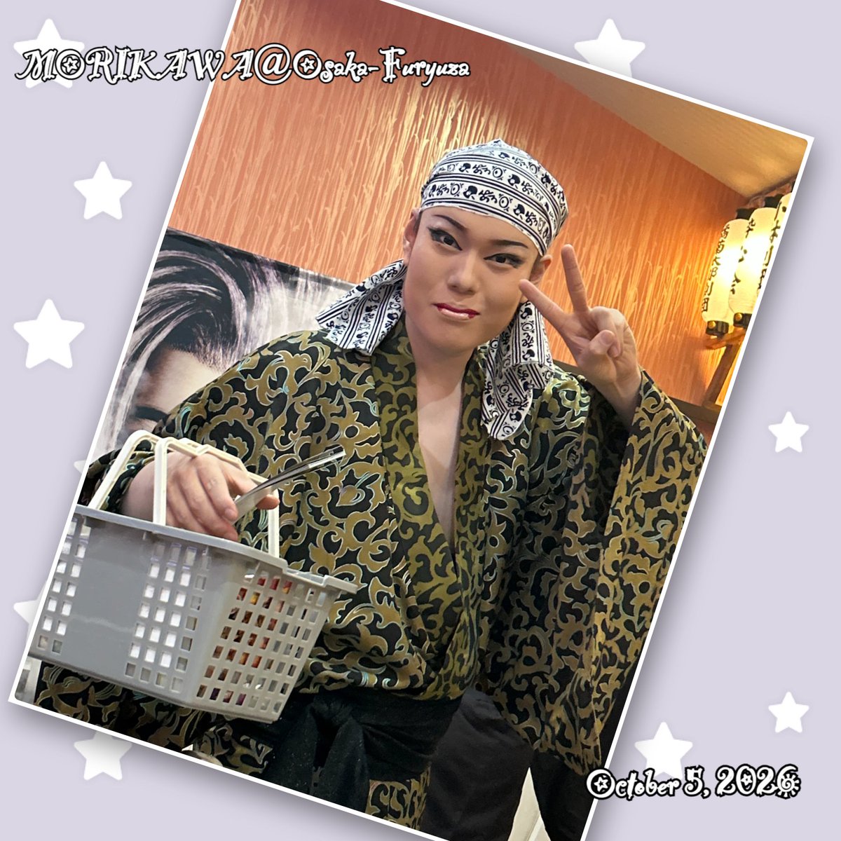 s2n1k5's tweet photo. 「お願いしまーす」という声が聞こえ
「あ、エイティ！」とわかったものの
なんの不自然さも感じずに
舞台上の姿を受け入れてしまったのは
なんで🤣🤣🤣

#森栄都

#森川劇団
#大阪風竜座 https://t.co/gNreEuPoSj