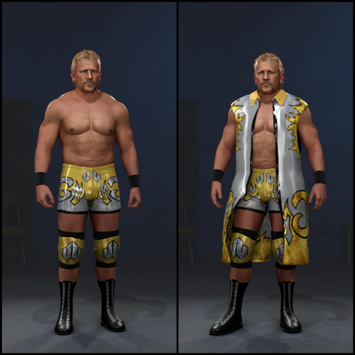 KRadiation's tweet photo. The King of the Mountain @RealJeffJarrett available on consoles for #WWE2K26 
Includes render. Moveset by @The_SkyFactor 

TAGS   KRAD  2KG https://t.co/ax0SPoW19n