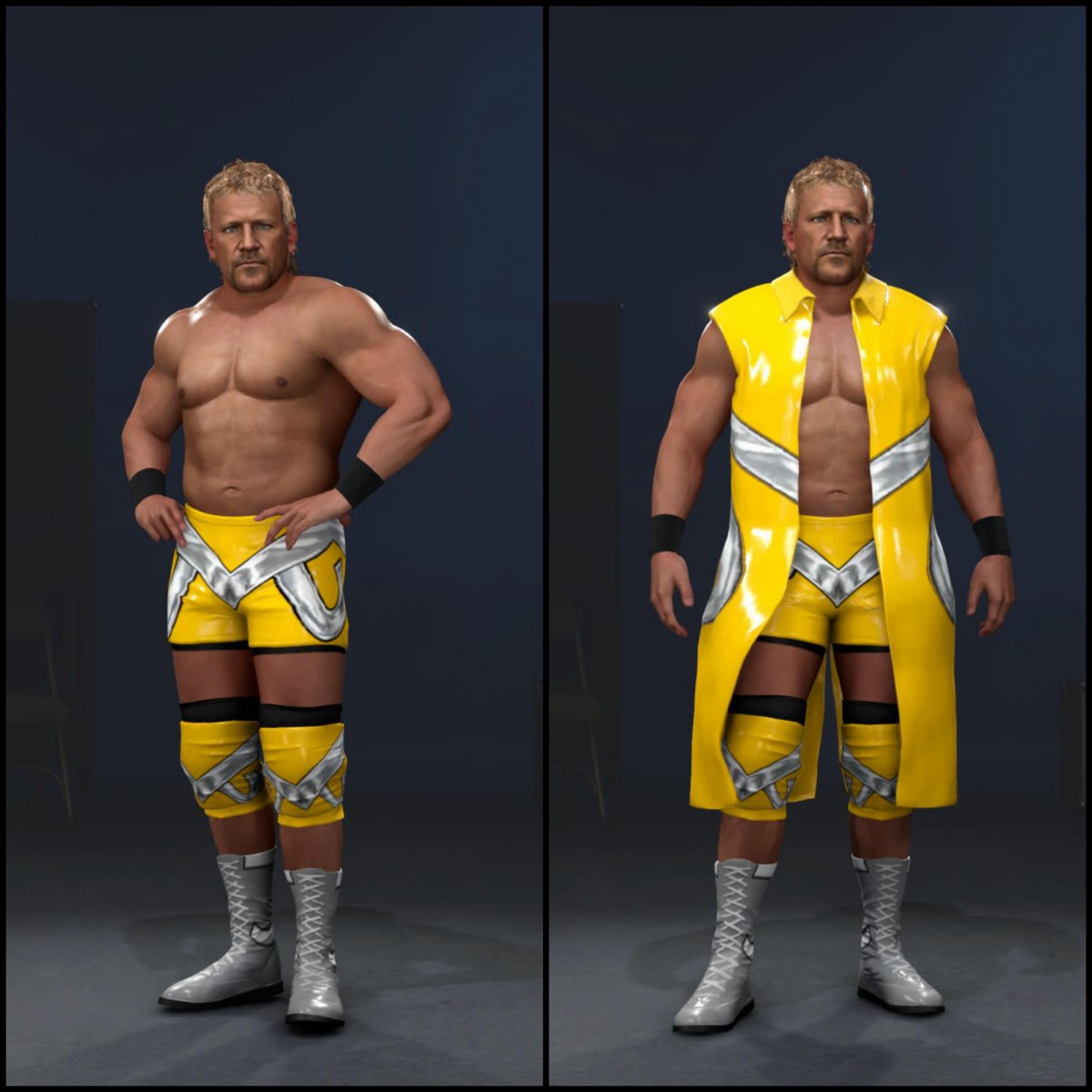KRadiation's tweet photo. The King of the Mountain @RealJeffJarrett available on consoles for #WWE2K26 
Includes render. Moveset by @The_SkyFactor 

TAGS   KRAD  2KG https://t.co/ax0SPoW19n