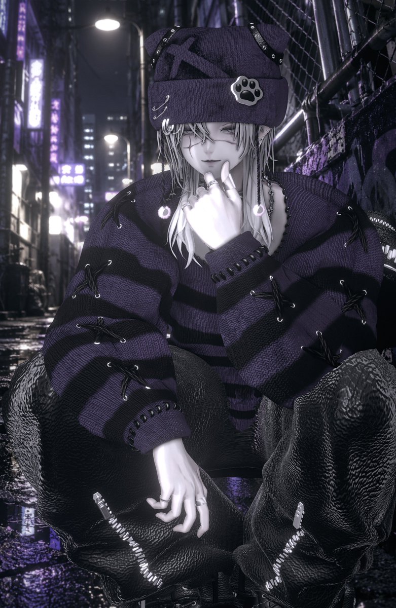 remio_blue's tweet photo. 月曜からグレたっていい
#Alue3D https://t.co/k7bMlyAqzC