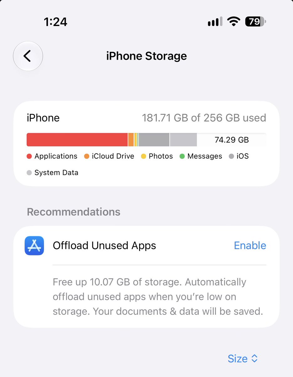 modosfilms's tweet photo. @aravarora_ Well the only way to achieve that is 2 TB iCloud subscription https://t.co/WfpaoqLiox