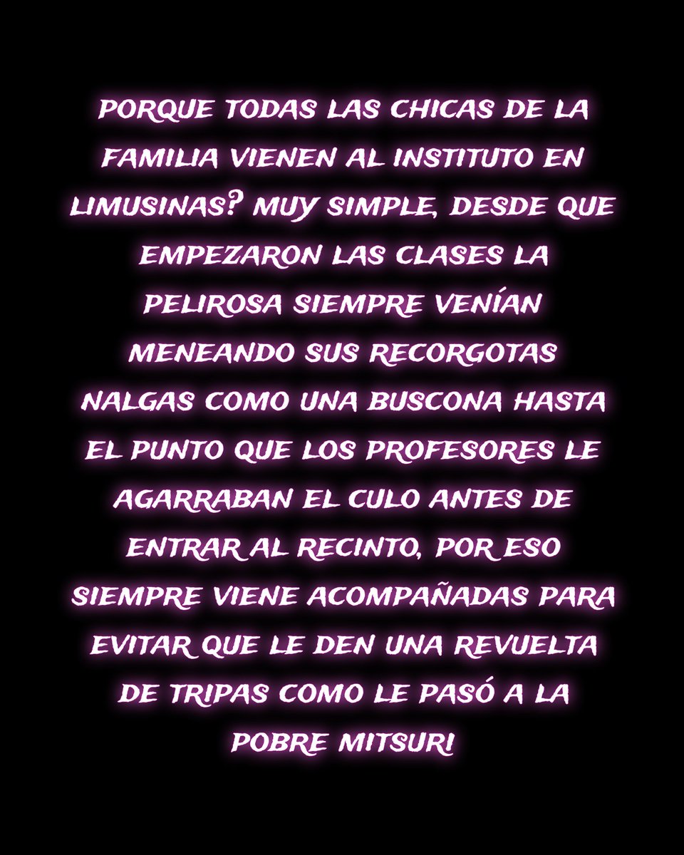 familyHORNY's tweet photo. ✧ ─━━━━━━━━⊱✦⊰━━━━━━━━─ ✧

🌺: uhg!? Señor que está haciendo?
Quieres que le cuente a mi tía sobre
Esto? 💢

"Dijo la peli rosa pasando por un
Callejón cuando se encontró con su
Profesor de educación física"

　  　 　　        ༺ ♡ ༻ https://t.co/FoUJ2Mccjf