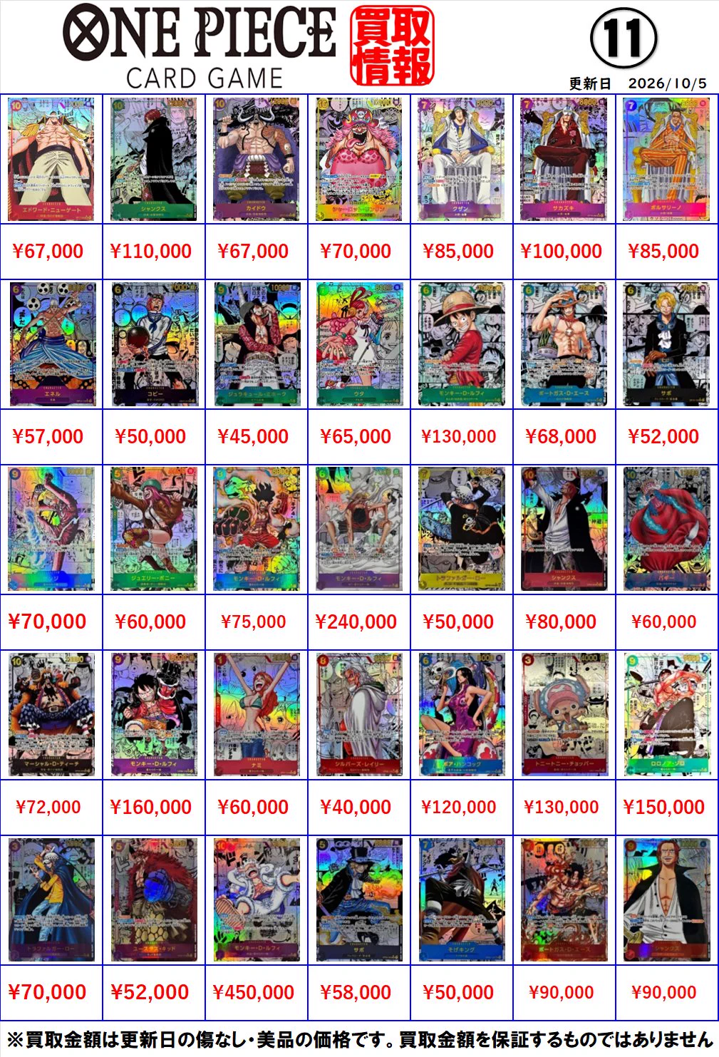 おたちゅう。秋葉原5号店GO!GO!トレカ on X: 