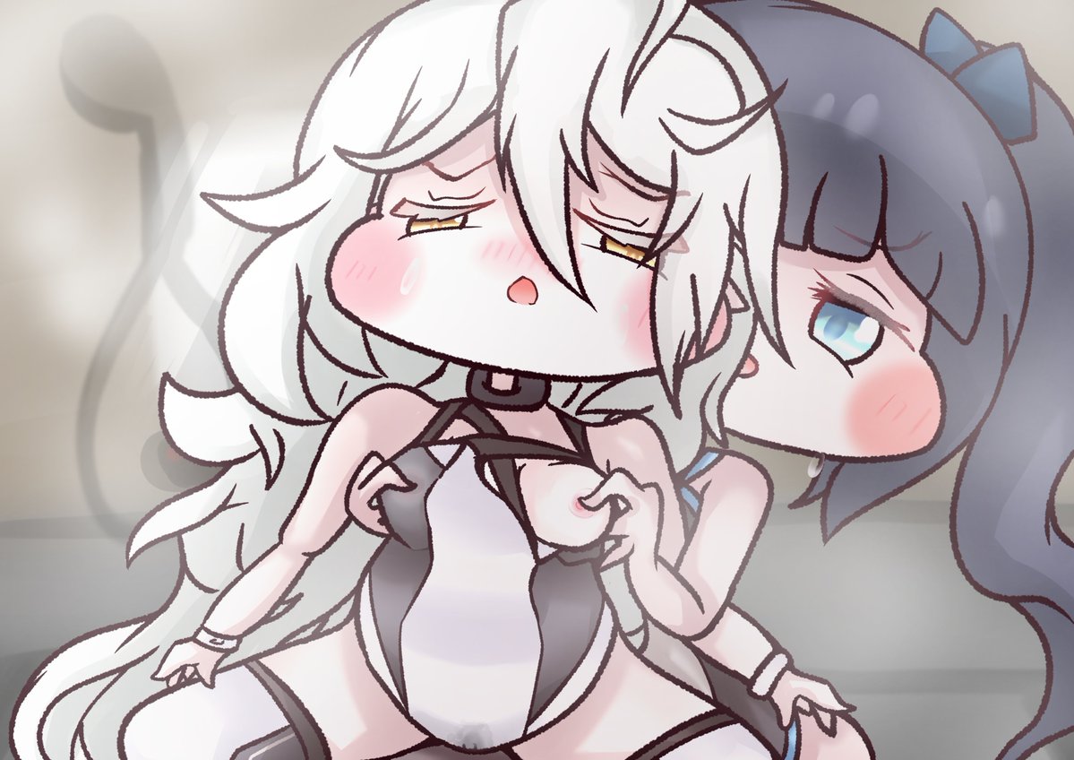 nocount_fav's tweet photo. シオン、イード　乳首弄り（シオン攻め、イード受け） https://t.co/1xj2tDM2M2