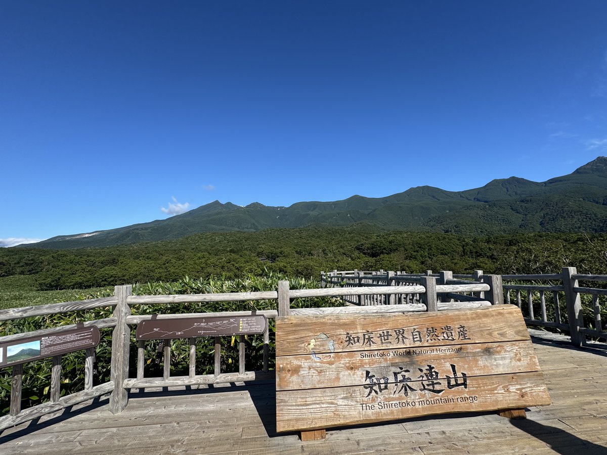 whooeast's tweet photo. 夏の北海道旅行は知床半島と釧路湿原。
事前にネットで写真を見ていたけど、リアルは見渡す限り自然が広がっていて圧巻だった。行って良かったと思えた。 https://t.co/TPHRQ0eozn