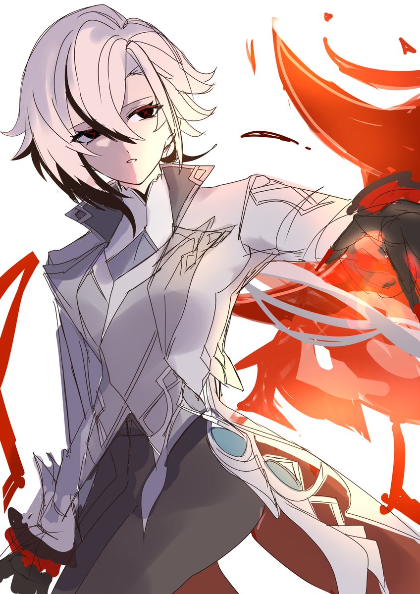 mixwg3na's tweet photo. お父様の絵  描きかけ多すぎ問題に終止符を打ちたい

これもラフ切り直したい、構図はお気に入りです https://t.co/00eZhb5HKK
