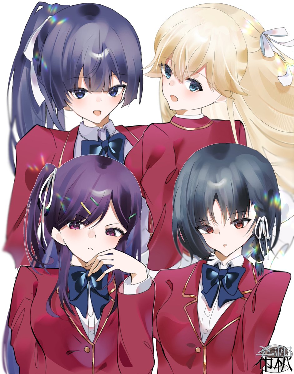 di1utioncoffee's tweet photo. よう実白りぼんガールズ（非公式） https://t.co/V4qrhjTpVY