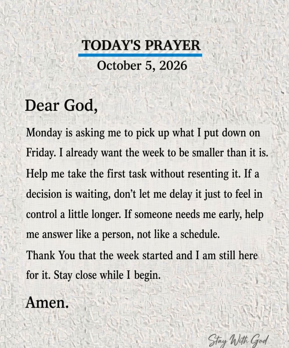StayWithGod111's tweet photo. Don’t let me shrink the week before it starts. 🙏🏻 https://t.co/LODNfxSj41
