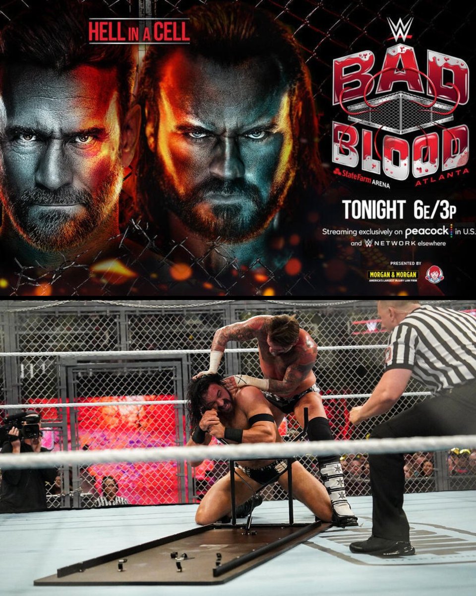 WrestleFeatures's tweet photo. 2-years-ago today...

CM Punk vs. Drew McIntyre. 

Hell in a Cell.

The perfect ending to a classic feud.

⭐️⭐️⭐️⭐️⭐️ https://t.co/ZffcrDWarv
