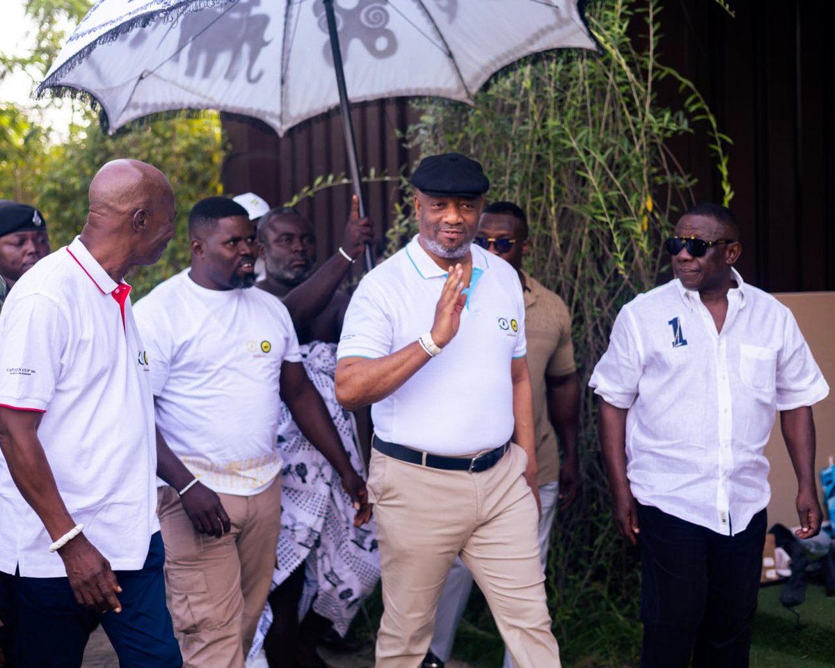 lpf_ghana's tweet photo. A distinguished presence at the Captain’s Cup ’26.

His Majesty the Ga Mantse King Tackie Teiko Tsuru II graced the occasion as polo took centre stage in aid of Leukaemia.

A day of tradition, sport and distinguished company.
#polo https://t.co/0AQYMrSg7t