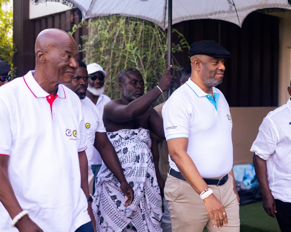 lpf_ghana's tweet photo. A distinguished presence at the Captain’s Cup ’26.

His Majesty the Ga Mantse King Tackie Teiko Tsuru II graced the occasion as polo took centre stage in aid of Leukaemia.

A day of tradition, sport and distinguished company.
#polo https://t.co/0AQYMrSg7t