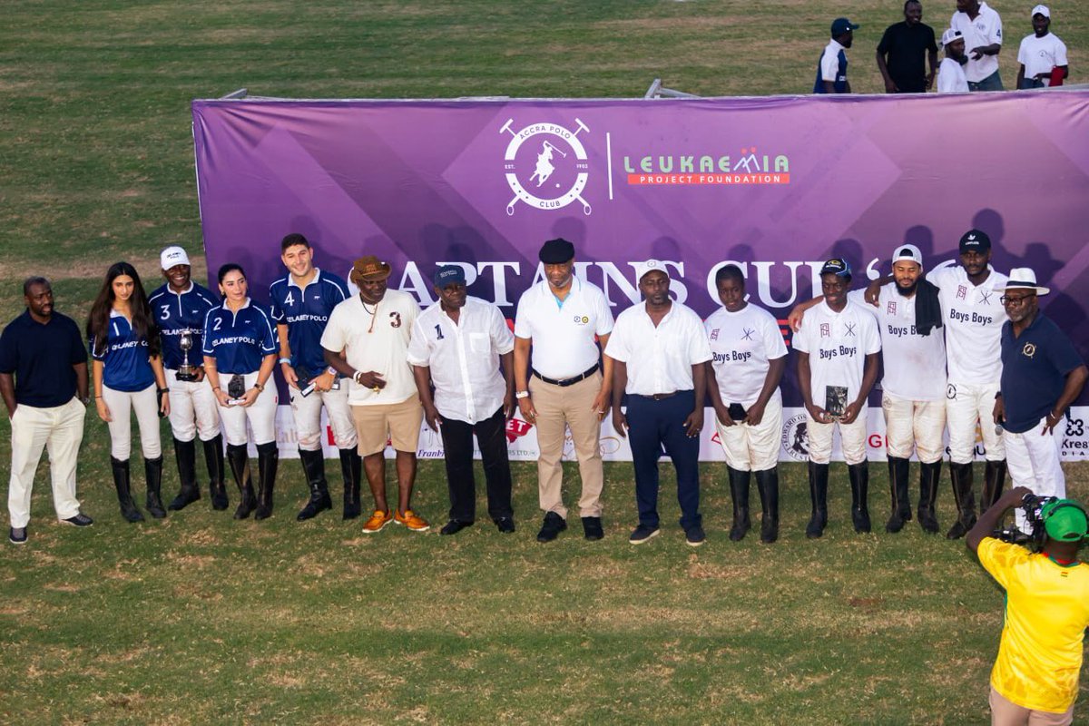 lpf_ghana's tweet photo. A distinguished presence at the Captain’s Cup ’26.

His Majesty the Ga Mantse King Tackie Teiko Tsuru II graced the occasion as polo took centre stage in aid of Leukaemia.

A day of tradition, sport and distinguished company.
#polo https://t.co/0AQYMrSg7t
