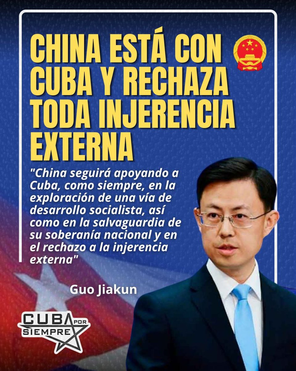 AMJA24787960's tweet photo. Los lazos bilaterales han pasado de generación en generación y que, bajo la guía estratégica de los jefes de Estado de ambos países, la construcción de la comunidad de futuro compartido China-Cuba continúa profundizándose y consolidándose. https://t.co/nlaQpYWQdu