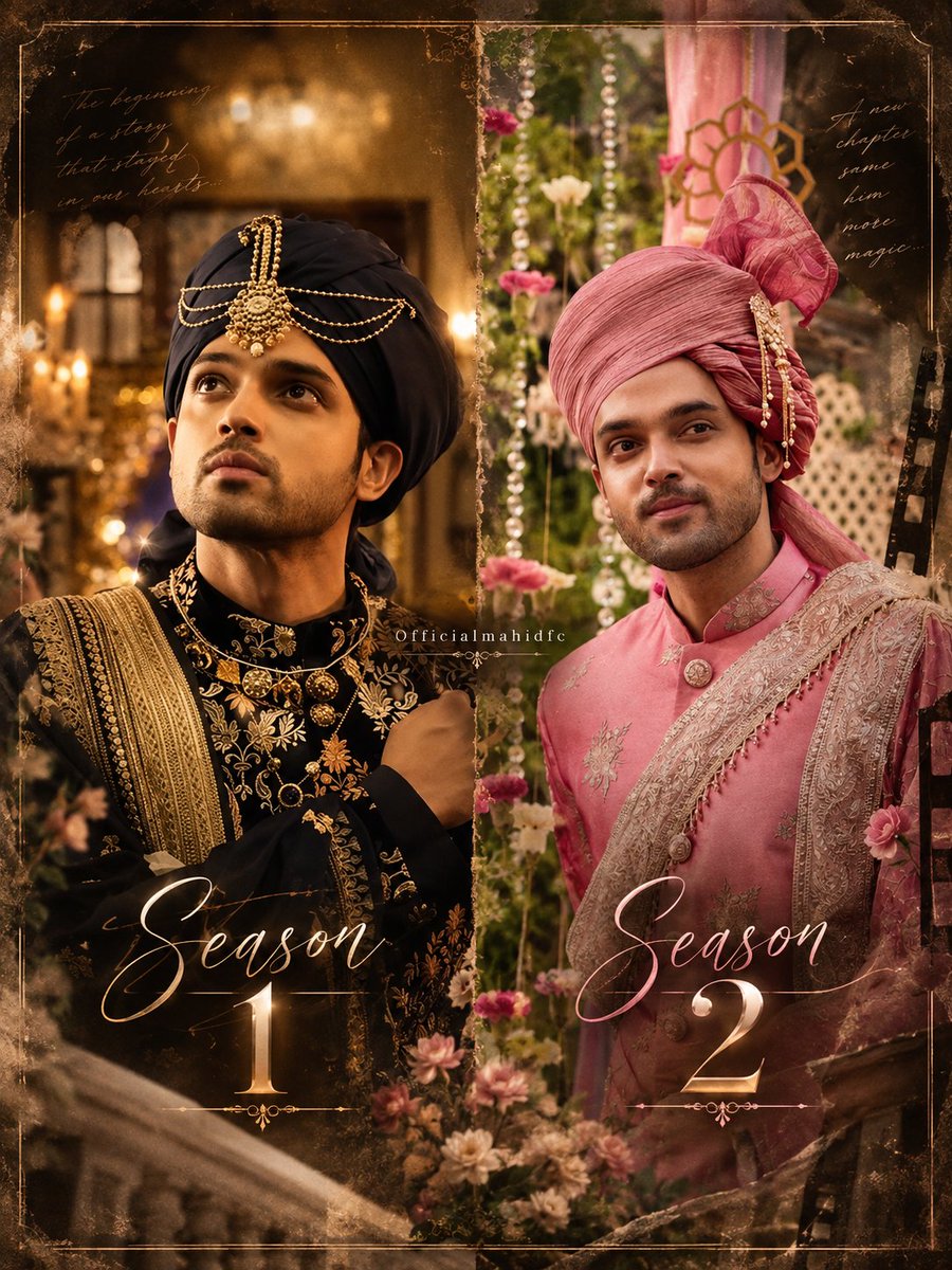 TeamMahidniyazi's tweet photo. From Season 1’s royal groom era to Season 2’s dreamy pink groom look Mahid has served some unforgettable moments. 🤍🌸

Quote this post with your favourite Mahid-as-a-groom moments from both seasons! 

#MahidNiyazi #ParthSamthaan #Seherhonekohai https://t.co/uXykxfIZ0K