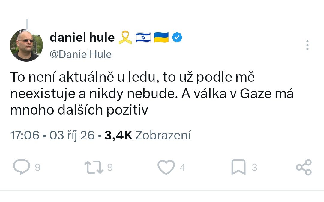 BerbeLadislav's tweet photo. Koukam, ze uz to asi Hule smazal, o to vice je to treba sdilet https://t.co/ObOSZlfdYe