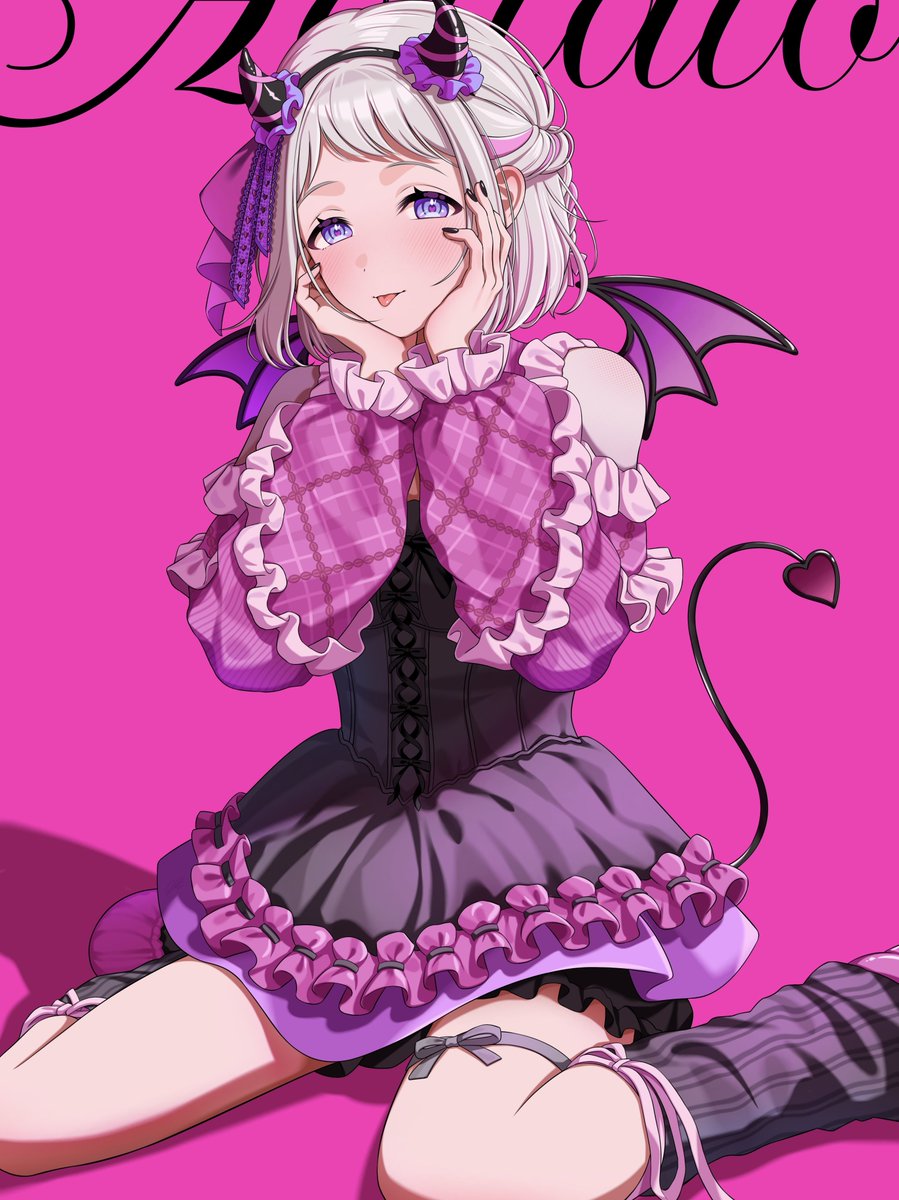 chaco_late1's tweet photo. Agitato リーリヤちゃん😈🩷
#学マスFA #葛城リーリヤ https://t.co/hMIYo0D4j7