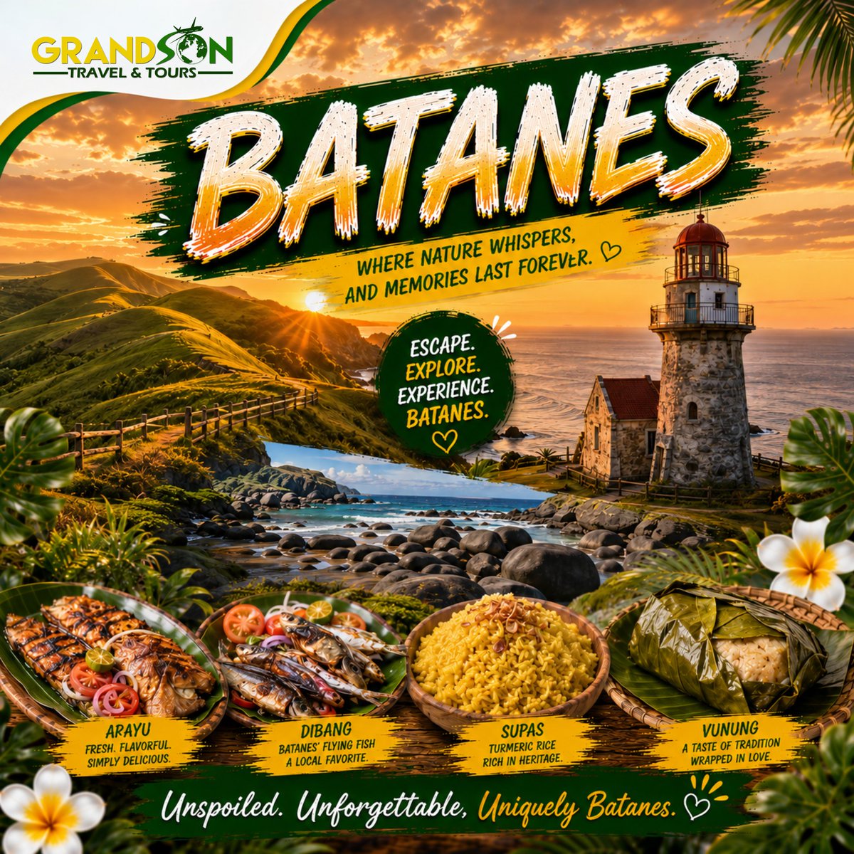 mustafa_atess's tweet photo. Why visit Batanes? For peaceful views, fresh air, rolling green hills, breathtaking coastlines, Ivatan culture, stone houses, lighthouses, and local food. It’s the perfect place to slow down, enjoy the view, and appreciate the moment. https://t.co/0SObhBdzN1