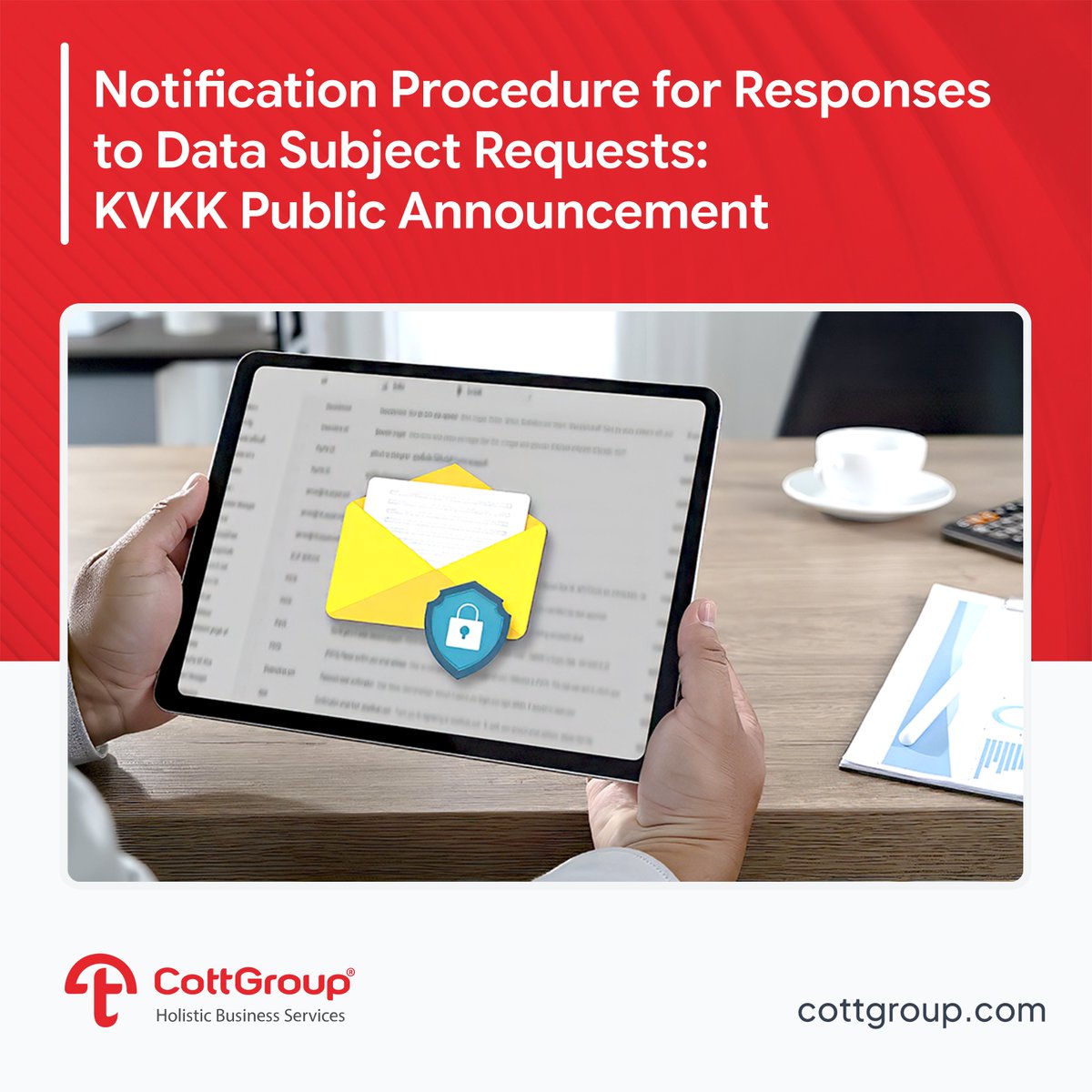 CottGroup's tweet photo. Notification Procedure for Responses to Data Subject Requests: KVKK Public Announcement
Click for further details: https://t.co/HHga1I6uMW

#KVKK #GDPR #datasubjectrequest #personaldata #datacontroller #VeriSistem #CottGroup https://t.co/0a6eeg62cK