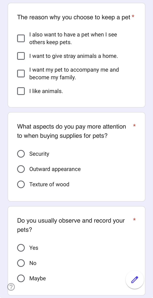 Fortunate_Nini's tweet photo. "A Social Survey" Welcome to fill in the form and share the story of you and your pet.😺👇🏻👇🏻Please help me.🥹

#Pet #Dog #Cat #Protectanimals #Petbrand #Petsupplies #Brand 

https://t.co/oSF7jw0lxw https://t.co/ML2W86MnnV