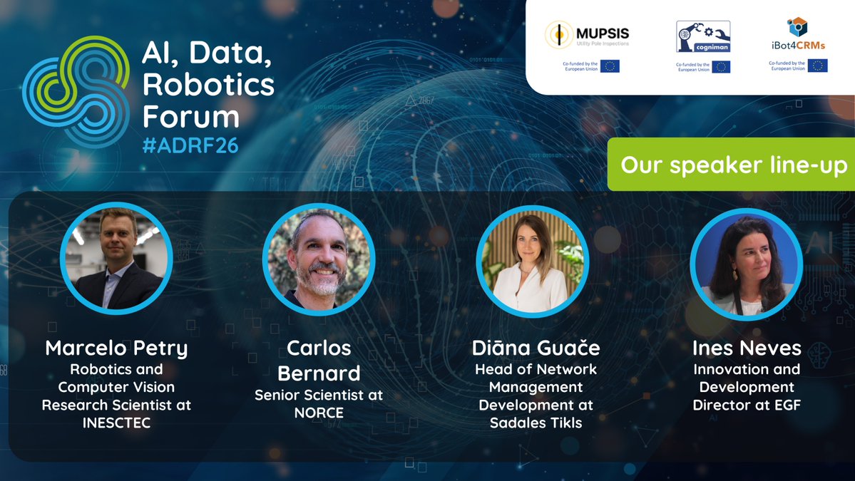 iBot4CRMs's tweet photo. "But... can it scale?" This is a very common ask before industrial deployments of advanced tech. Next week at #ADRF26, we unpack this question in our "multimodal perception" workshop. 

13 October | 16:45 CEST | Arrábida Room | Porto, Portugal

Read more: https://t.co/0lCordEsAq https://t.co/UPw0yLLXKJ