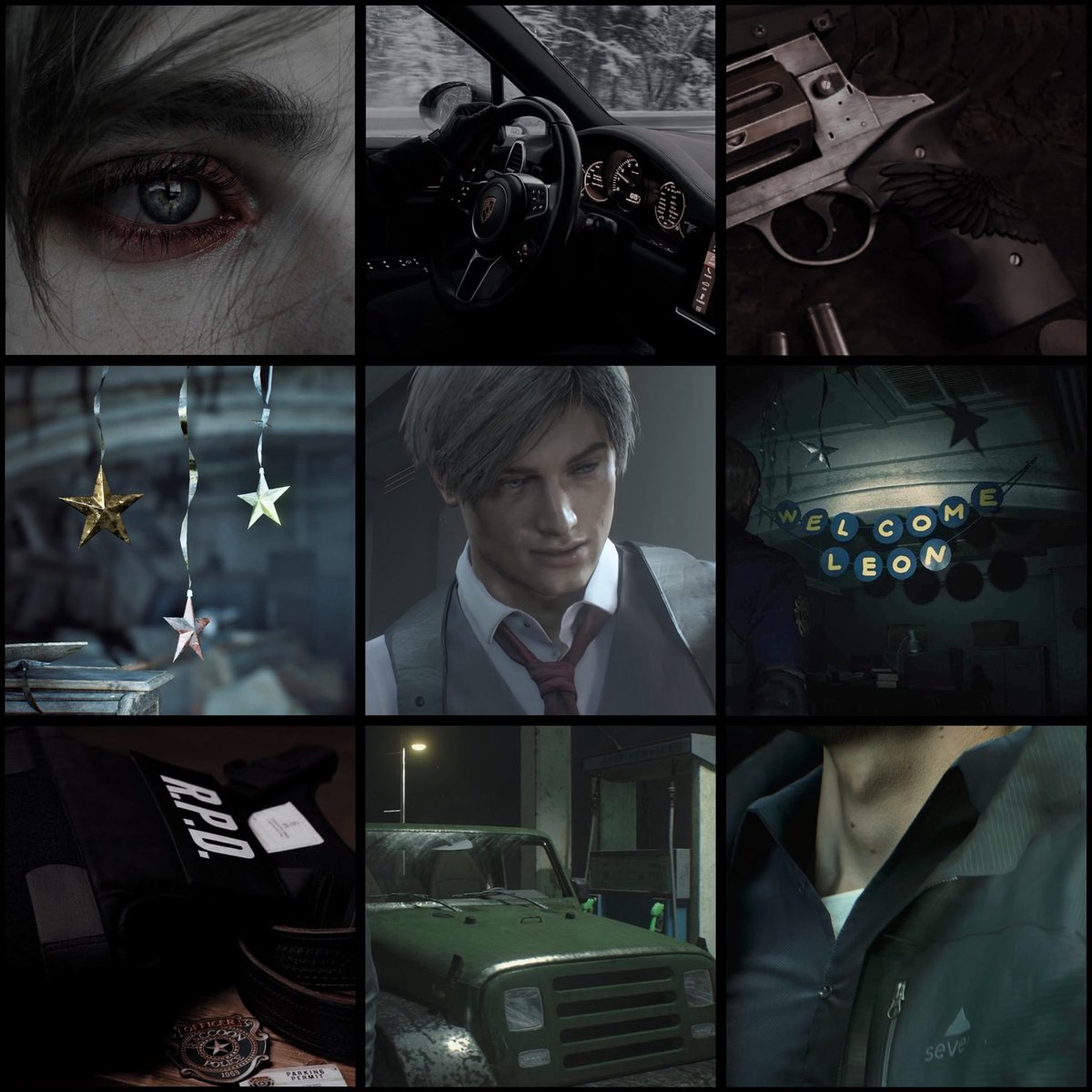 WINTERSINBL00M's tweet photo. cleon re2 aesthetic https://t.co/K5oUM055og