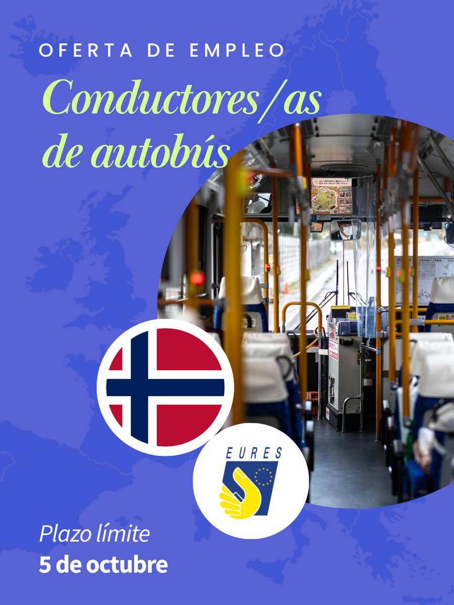 SAEmpleo's tweet photo. 🇪🇺 ¿Quieres trabajar en Europa?
El nuevo boletín de #EURESAndalucía reúne oportunidades en:
🇩🇪 Sanidad
🇦🇹 Turismo y comercio
🇳🇴 Transporte
🇮🇪 Educación infantil
🇸🇪 Sanidad
➕ Ayudas a la movilidad, eventos de empleo y más ofertas.
👉 Consulta el boletín: https://t.co/aIE7LEllR4 https://t.co/b9cjrOKKWo