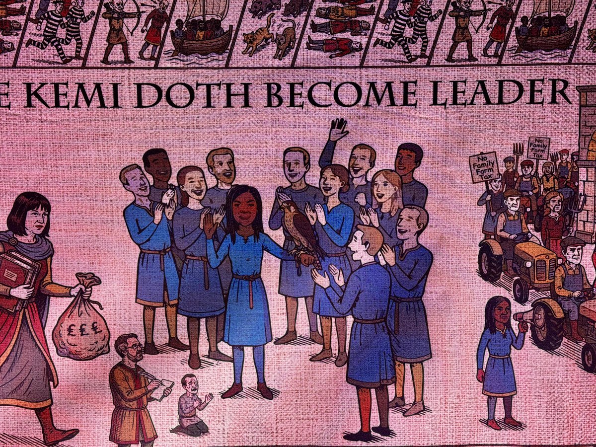 KulveerRanger's tweet photo. #CPC26 Day 2

Queueing for the latest national treasure…. 

#TheBirminghamTapestry is the ‘way!’

Ingenious work by @CCHQResearch &amp; 14 fellows of the Lobby👊🏾👍🏾💪🏾

@Conservatives https://t.co/paNhzlGAKK