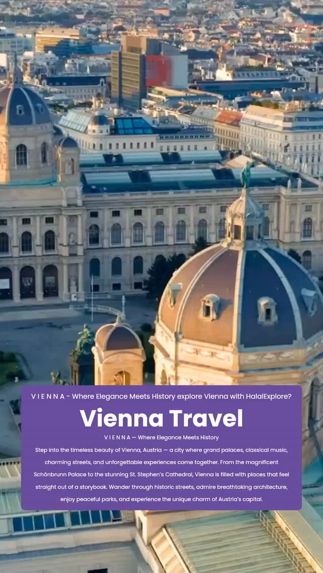 omarvelascosolt's tweet photo. Discover Vienna’s timeless charm: imperial palaces, classical music, historic streets, peaceful parks, and halal-friendly dining and prayer options. Perfect for a romantic escape, family holiday, or your next Muslim-friendly European adventure. https://t.co/bA7dYGgPRY