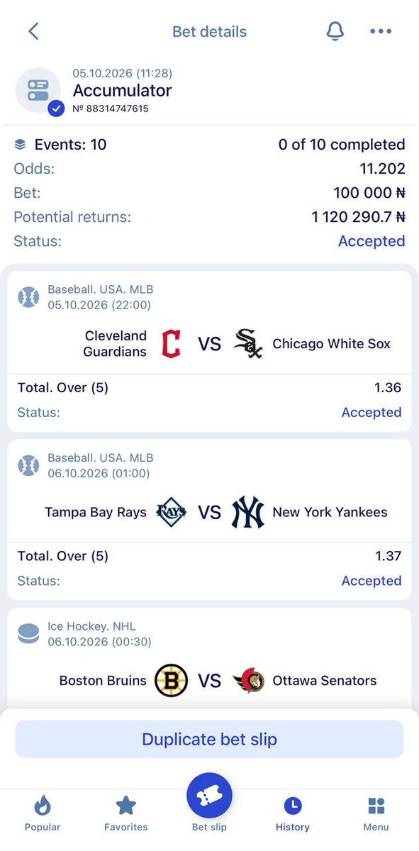 Emilyly01's tweet photo. BET OF THE DAY ON PARIPESA🚀

11 ODDS : ETZ89  DNZ89

3C989  K8Z89

Register👇
https://t.co/n13TsrvfOy
app ⏩️ https://t.co/2GqJANZVlW

✅Use promo code MILYPESA to receive your welcome bonus up to N230,000

@BoomQueen_  @ShegunFunmiTips @suretips_x @bettinghubgames @ms__finest https://t.co/zWMIve8xnQ