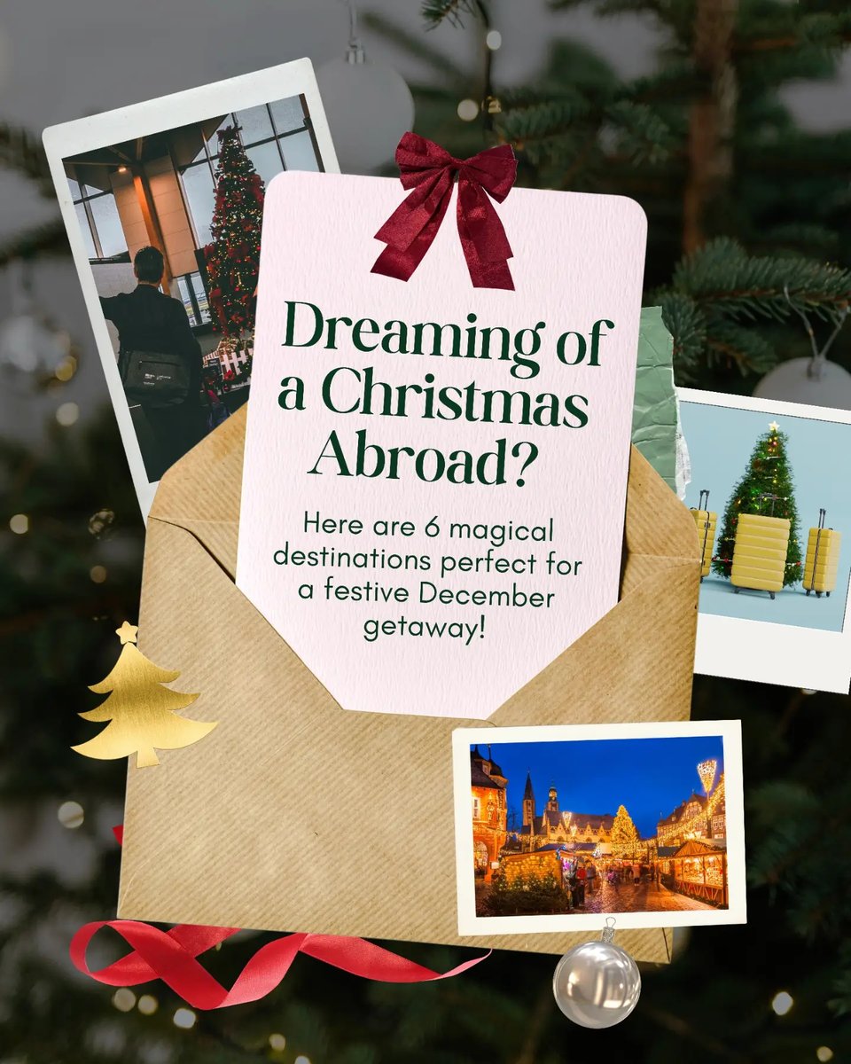 HalilbrahimOur's tweet photo. Planning a Christmas abroad this year? Discover magical markets, snowy escapes, and unforgettable winter destinations across Europe. https://t.co/gNWy2j0d8g