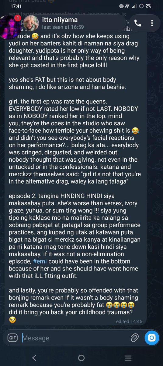 Bhorj_gum's tweet photo. Since you want ATTENTION Itto, I’ll give it to you… E’iinit pa yan ng ulo sa mga next episode so compose your paragraphs well. https://t.co/UjBaYCsQaG