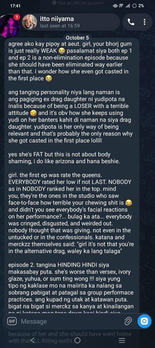 Bhorj_gum's tweet photo. Since you want ATTENTION Itto, I’ll give it to you… E’iinit pa yan ng ulo sa mga next episode so compose your paragraphs well. https://t.co/UjBaYCsQaG