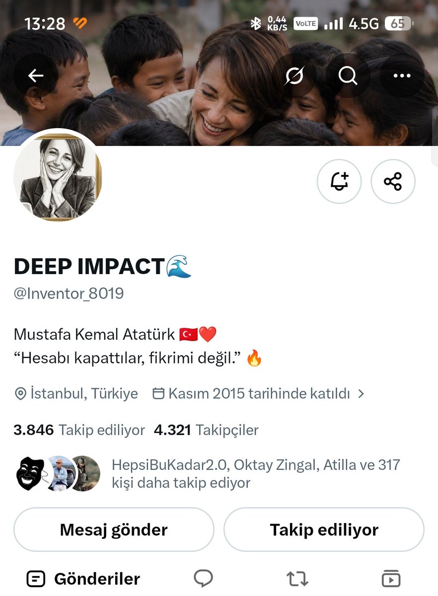 Dursnusta100's tweet photo. Eski hesabı erişime engellenen  SEMA bu hesaptan yola devam ediyor. Destek olmaya devam edelim  @Inventor_8019 https://t.co/wATIjFHW1f