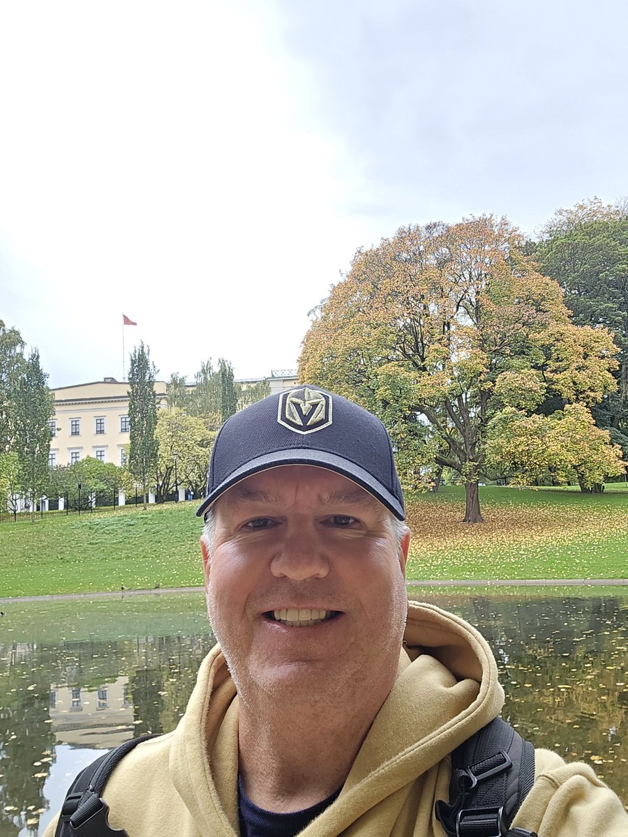 Desert___Rat's tweet photo. Repping the @GoldenKnights in Oslo. ##forgedingold Go Knights Go! https://t.co/WiJ06QlVm4