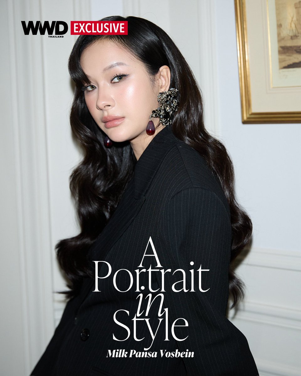 WWDThailand's tweet photo. #WWDTHExclusive ชวน ‘มิ้ลค์ พรรษา’ เปิดมุมมองเรื่องแฟชั่น สไตล์ และการค้นหาตัวตนผ่านเสื้อผ้ากับการกลับมาเยือน Paris Fashion Week อีกครั้งพร้อม Saint Laurent

#WWDThailand 
#SaintLaurent
#YSLxMilkPansa
#MilkPansa https://t.co/aN3to3hX9K
