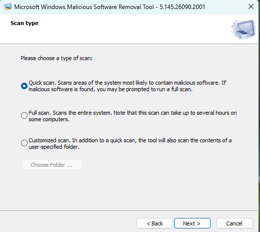 cloudpixberg's tweet photo. Want to remove virus🦠 from your system? Just type this command:
*win+r
*yes
*next
*quick scan=full scan=customized scan
Thanks. https://t.co/kbh3vebK1Q